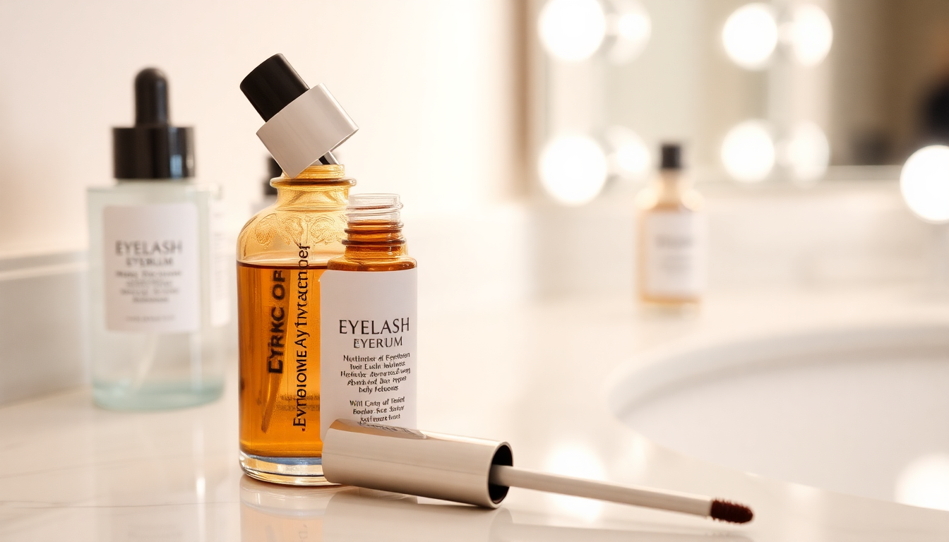 Sérum de Croissance : Les Meilleures Techniques pour des Cils et Sourcils Éclatants en 2024